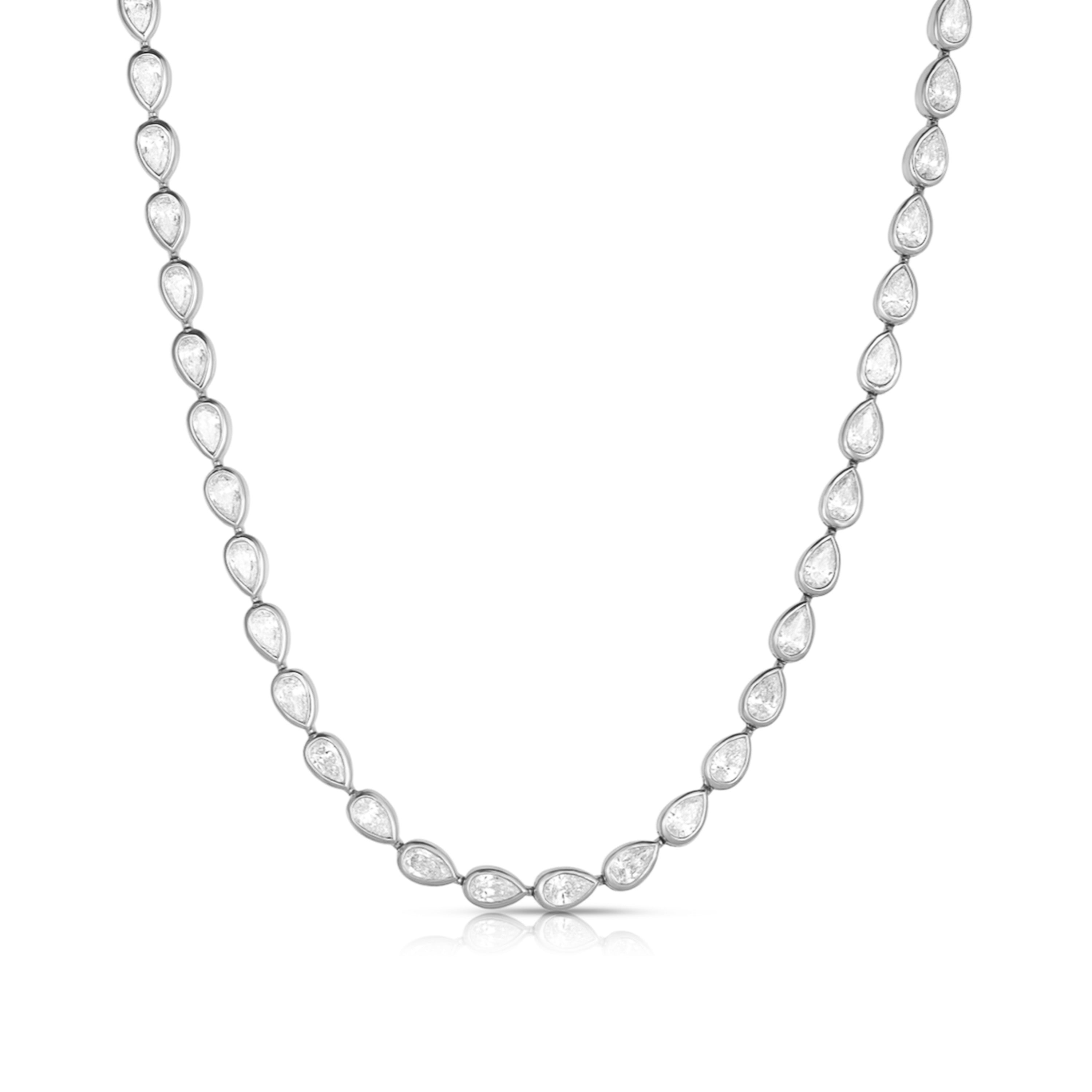 Sparkling Tennis Necklace — view 2