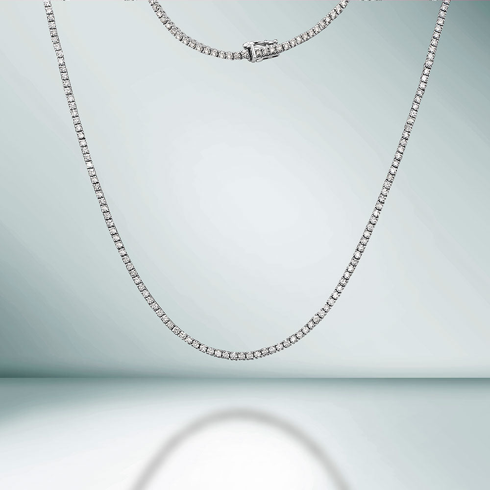 Bridal Tennis Necklace