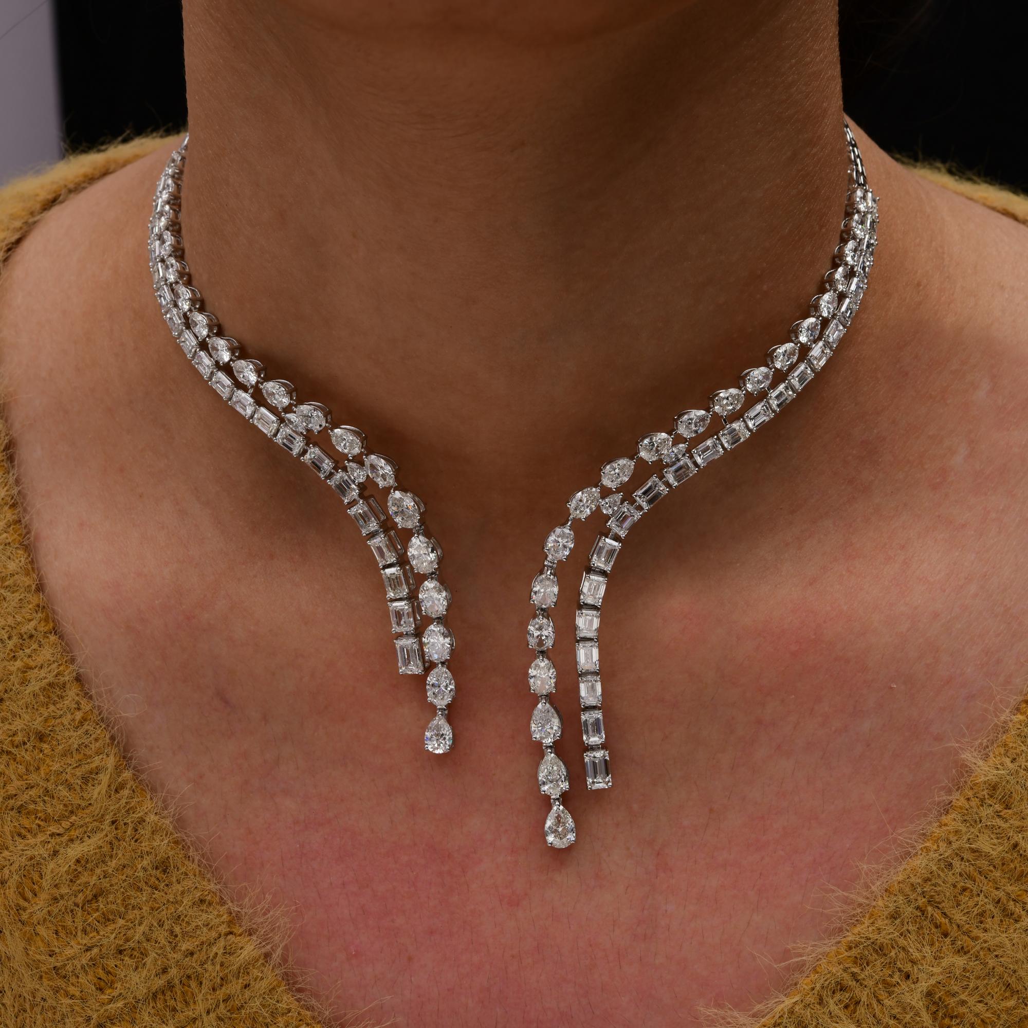 Modern Choker Necklace — view 4