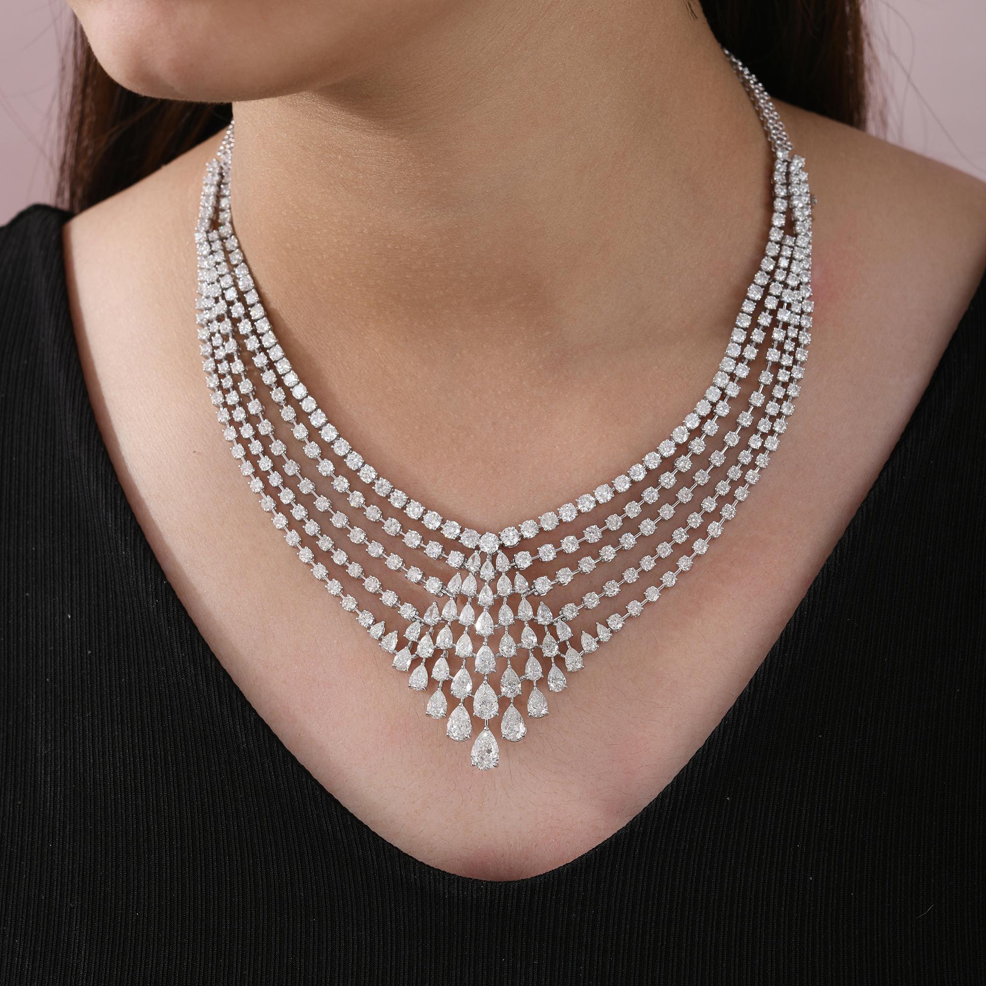 Diamond Choker Necklace — view 2