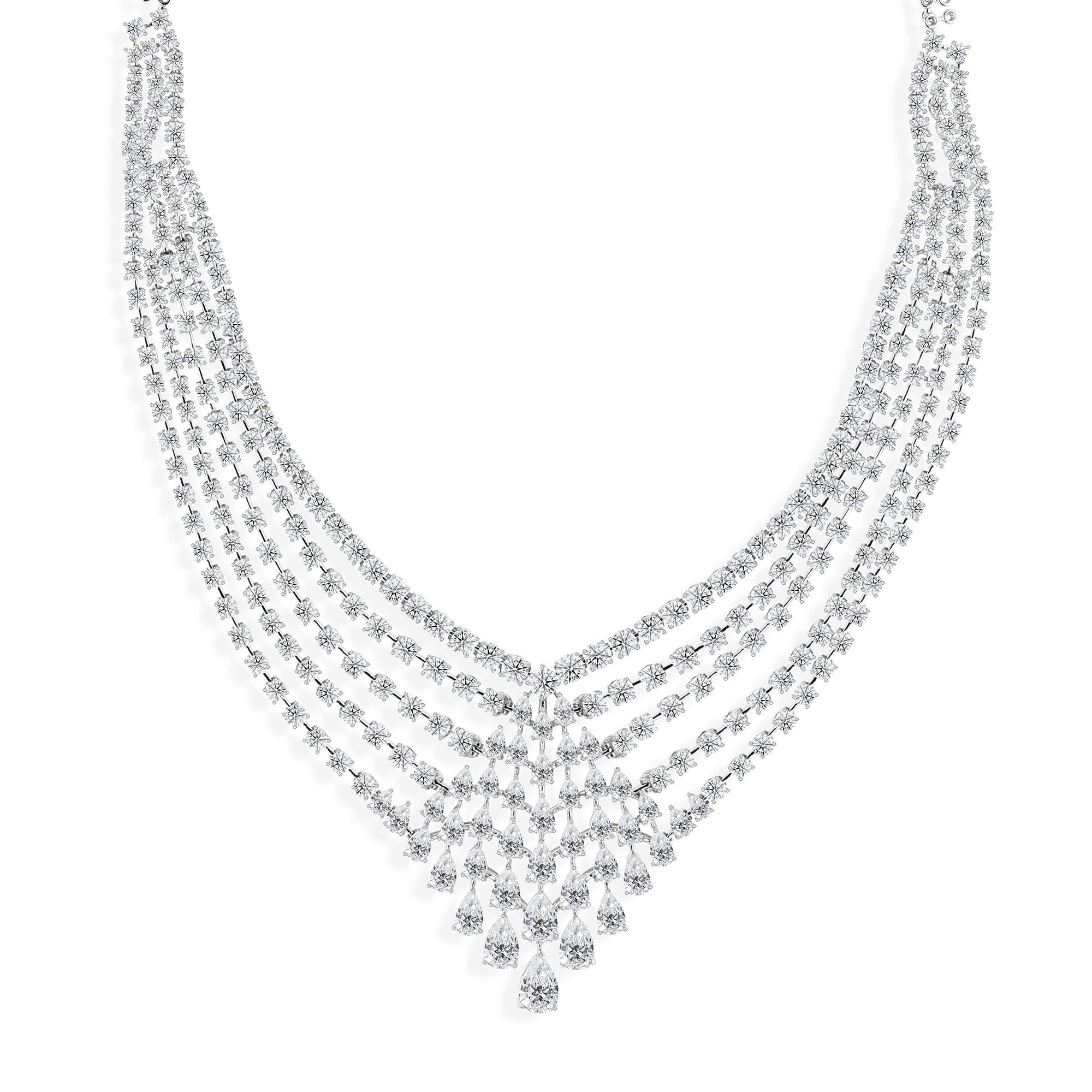 Diamond Choker Necklace — view 11