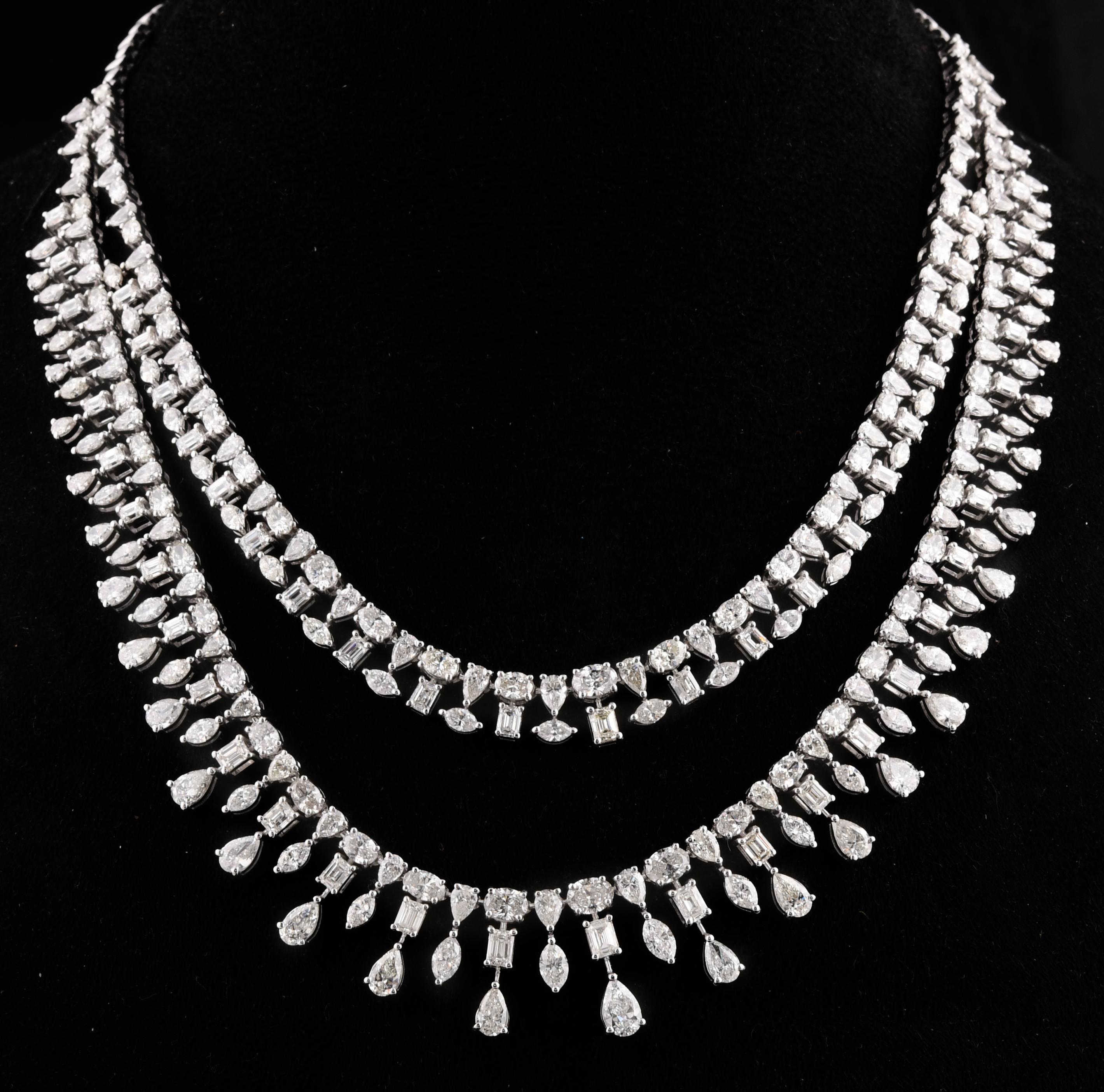 Classic Layered Necklace — view 4