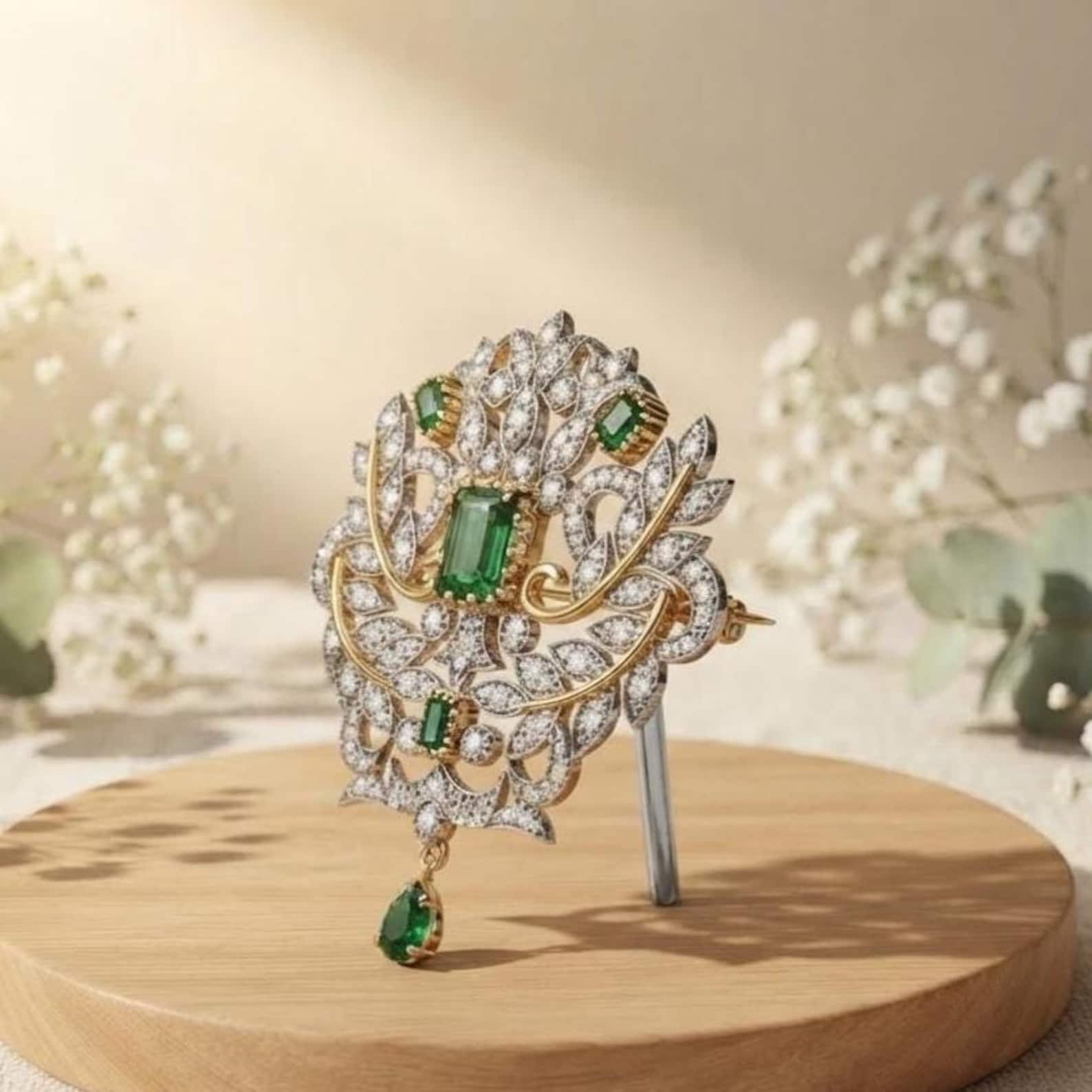 Antique Diamond Brooch