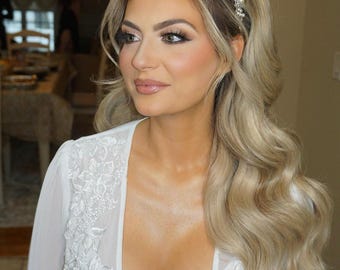 Bridal Diamond Hair Pin — view 4