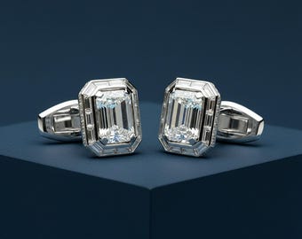 Elite Diamond Cufflink
