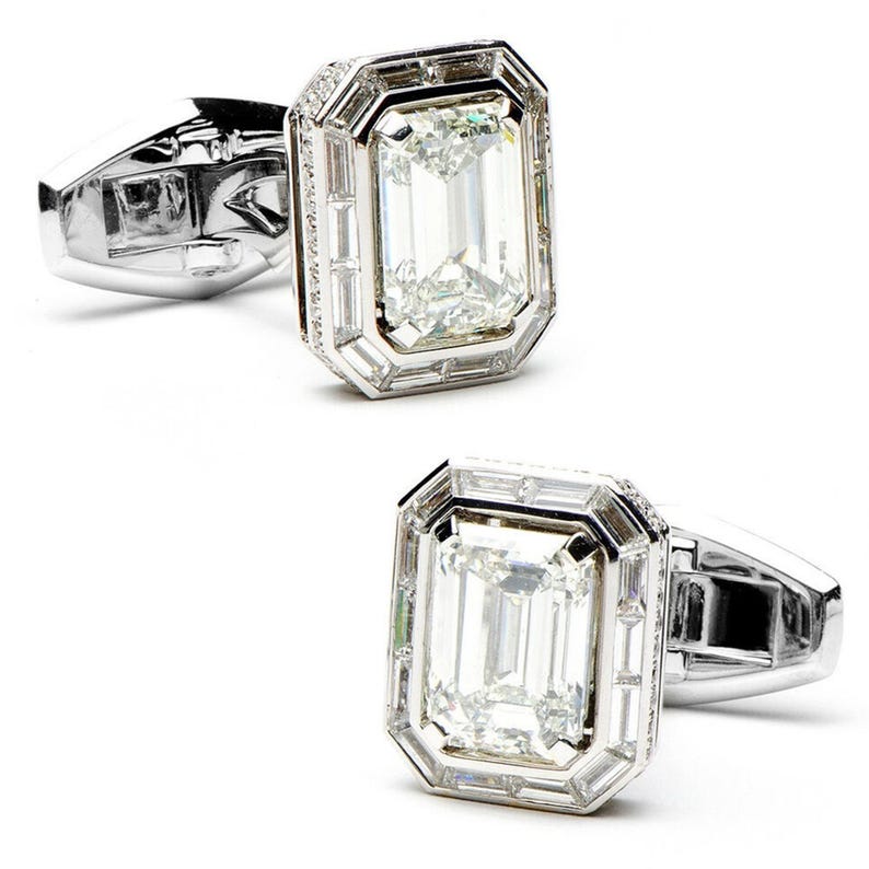 Elite Diamond Cufflink — view 2
