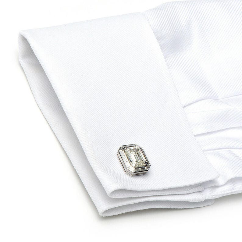 Elite Diamond Cufflink — view 4