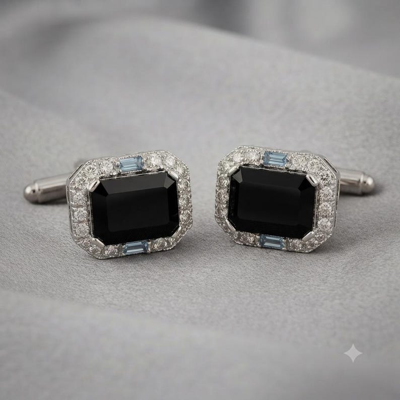 Men's Diamond Cufflink