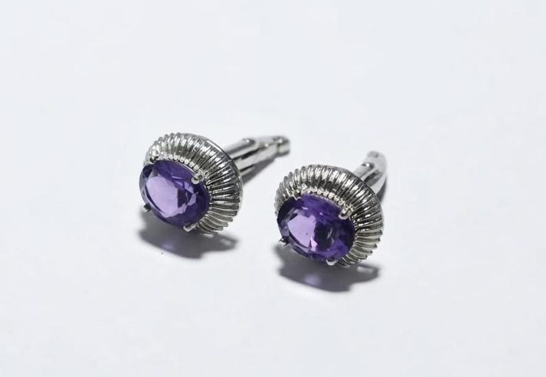 Modern Diamond Cufflink