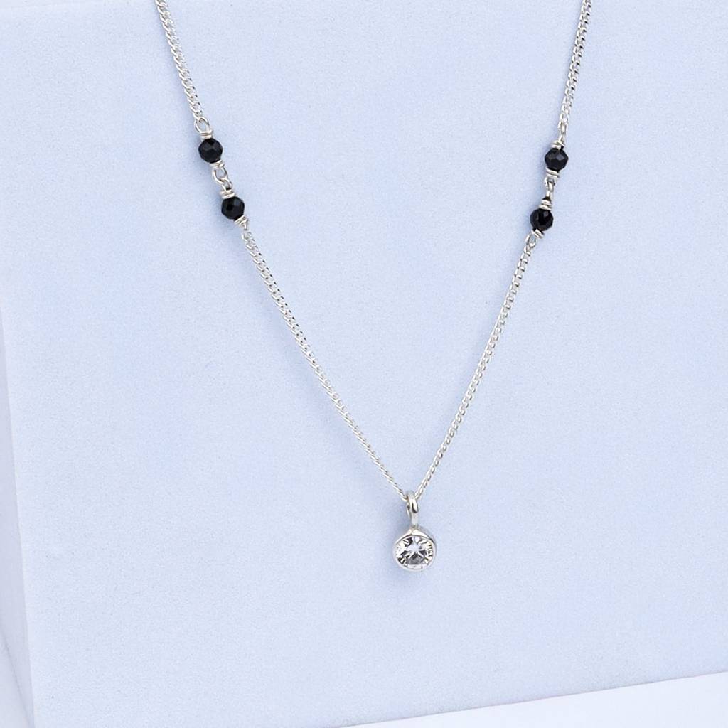 Simple Silver Mangalsutra — view 3