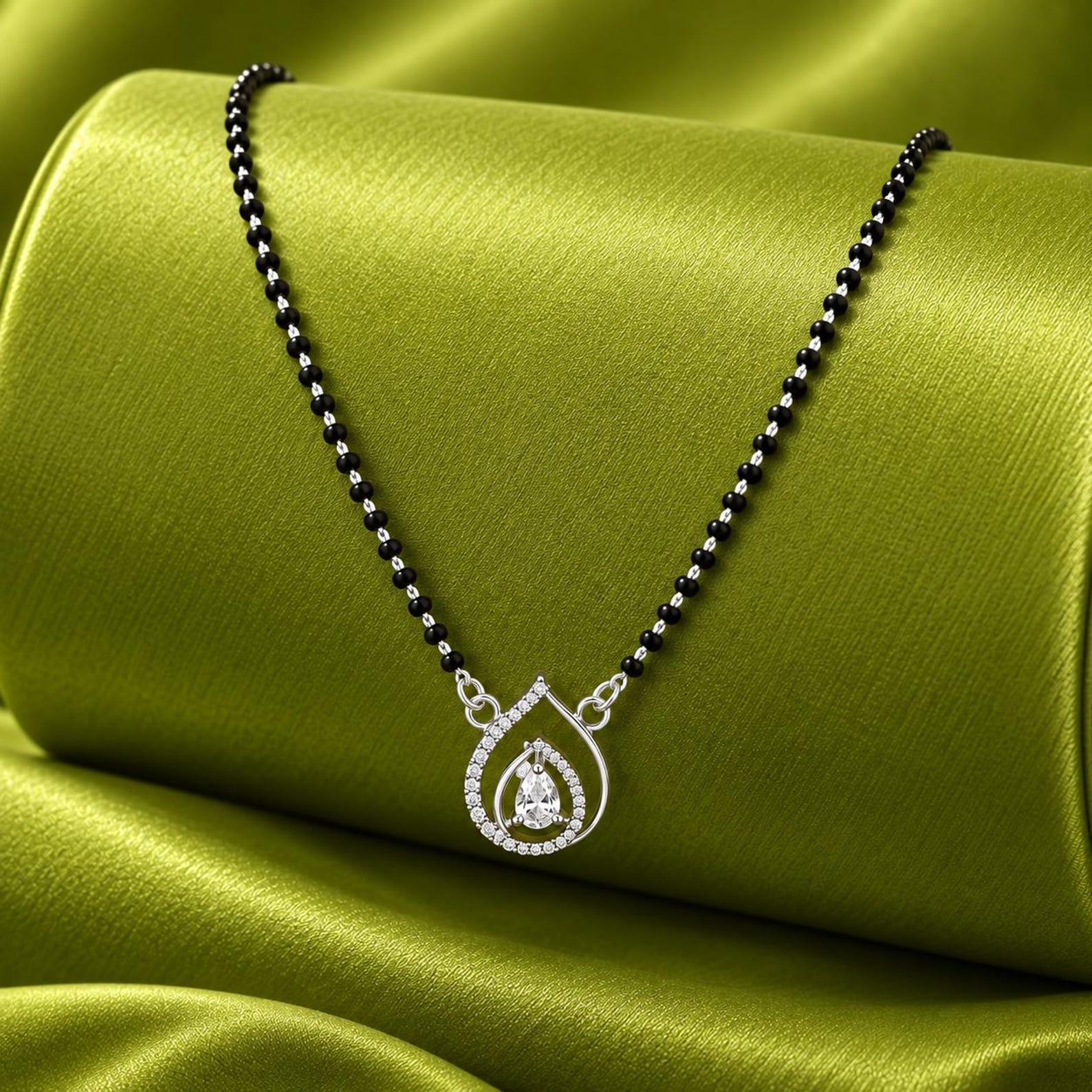 Classic Black Bead Design — view 2