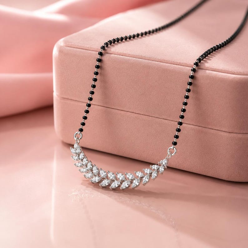 Fine Black Bead Chain