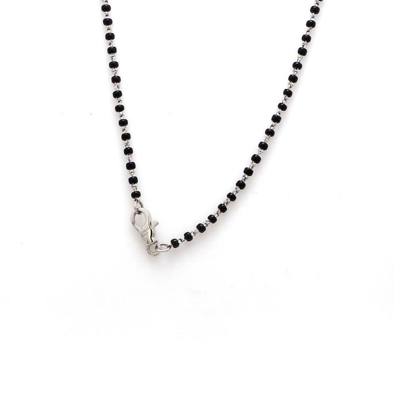Heritage Black Bead Necklace — view 2