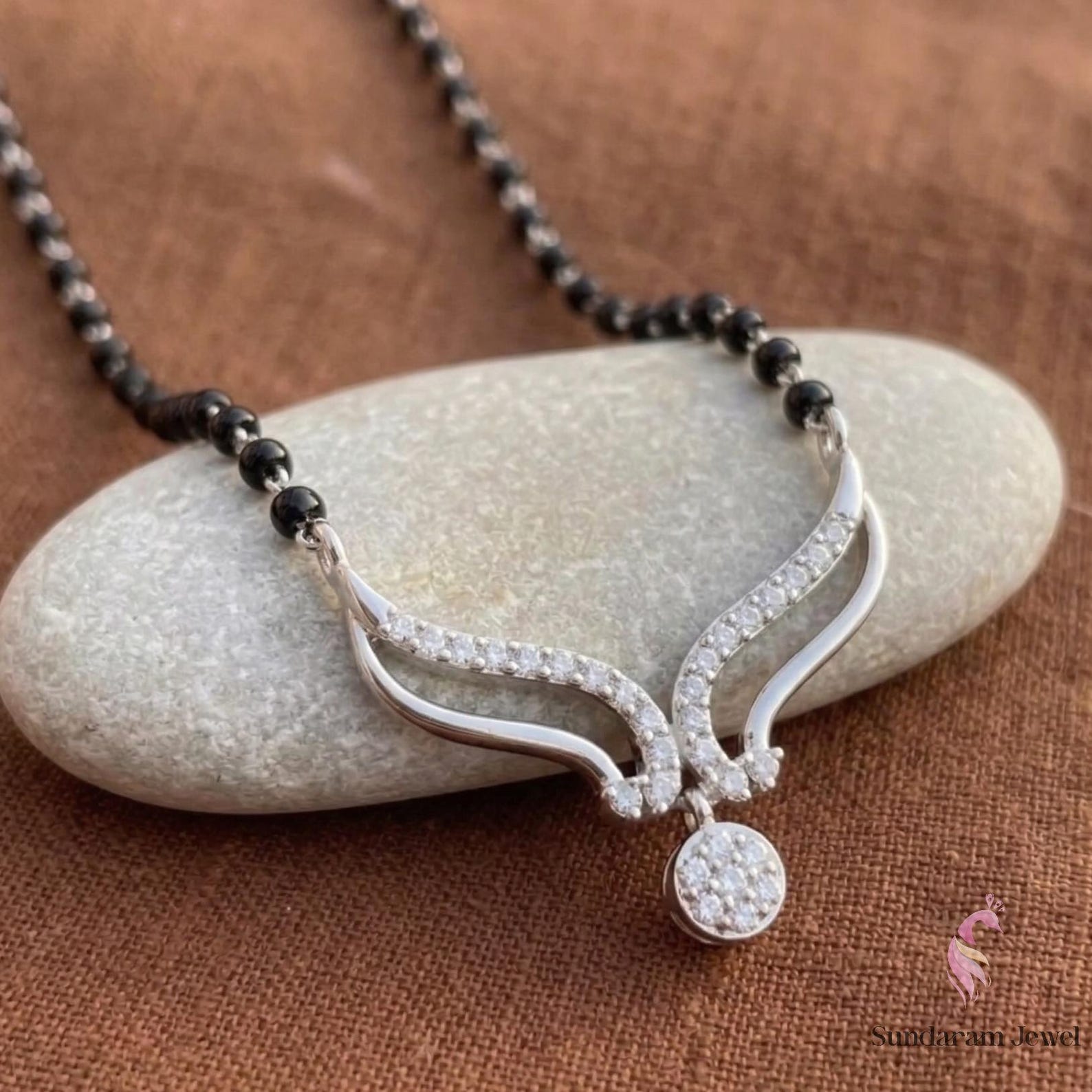 Layered Charm Mangalsutra — view 4