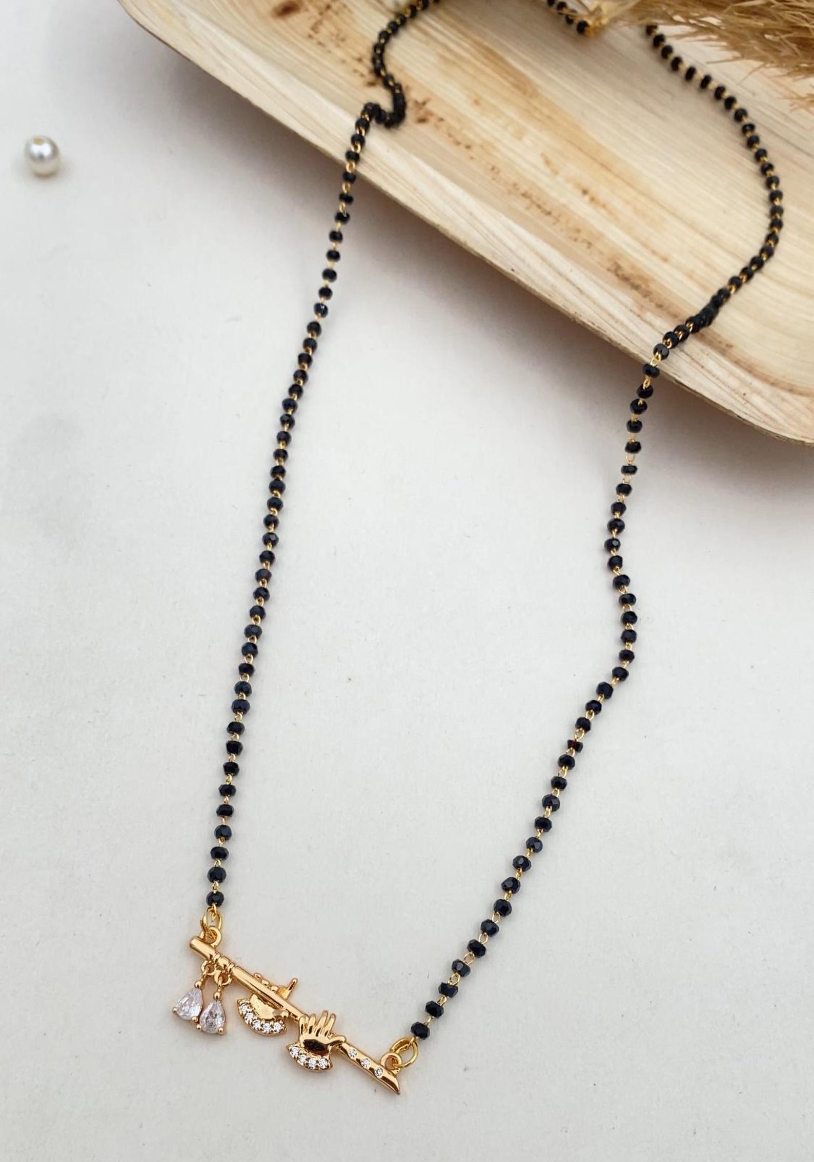 Antique Long Mangalsutra — view 2