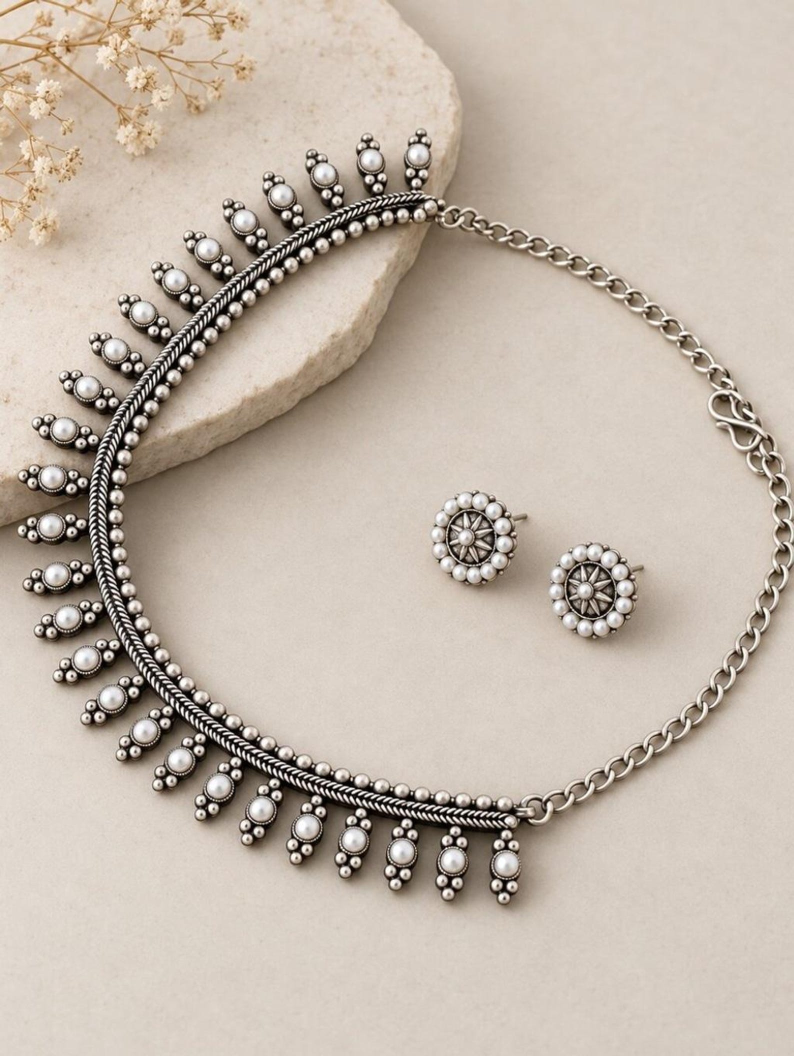 Vintage Oxidized Chain — view 4