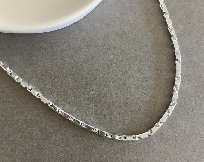 Silver Box Chain