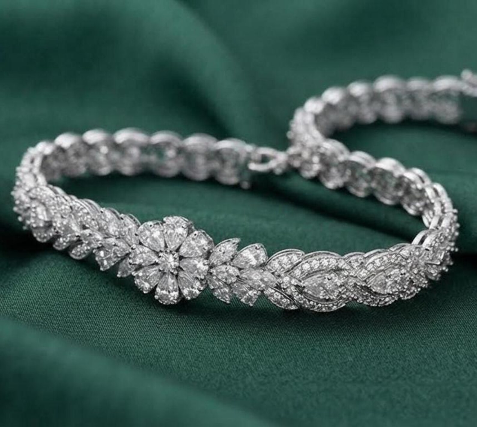 Delicate Tennis Bracelet — view 3