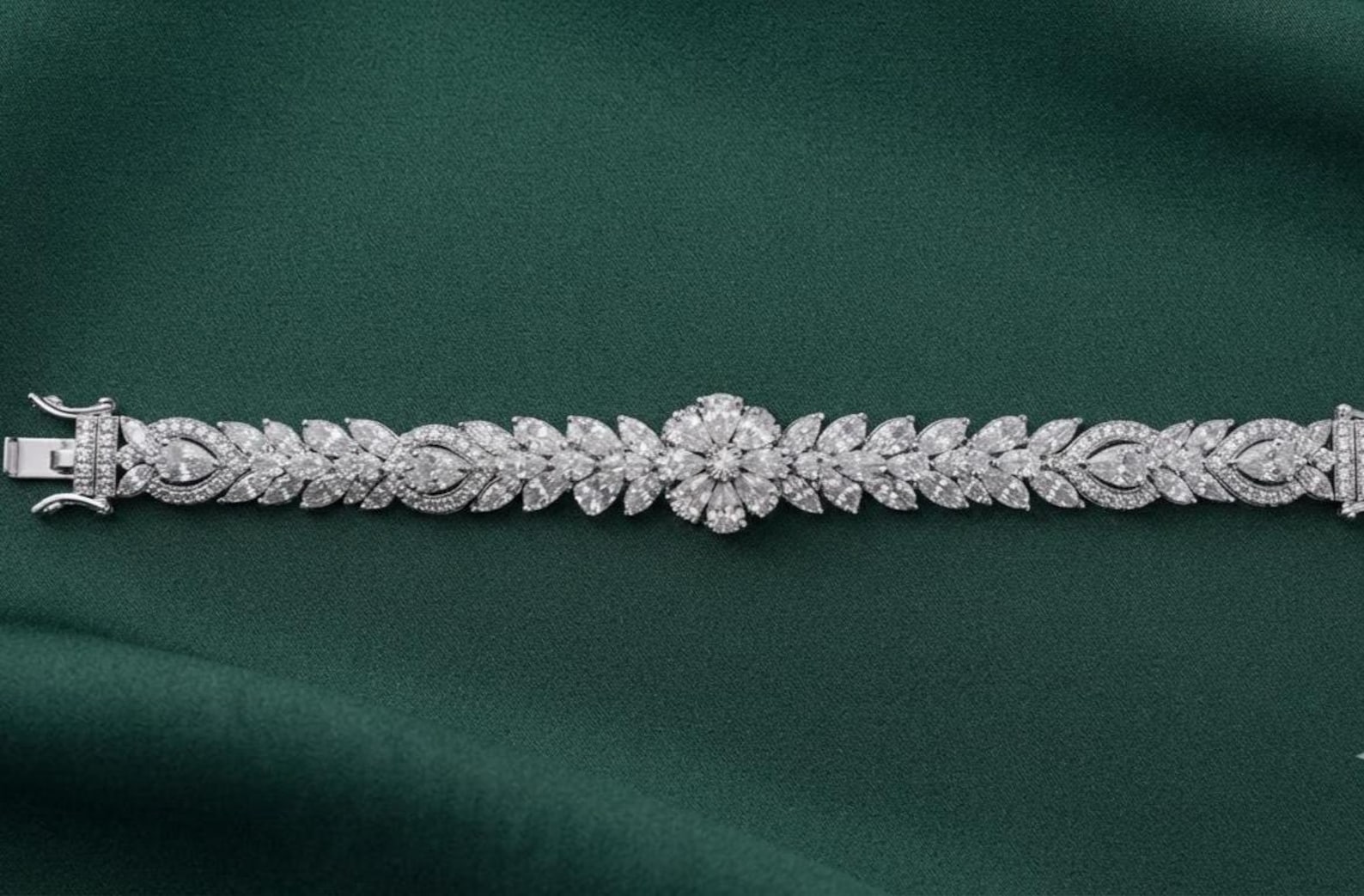 Delicate Tennis Bracelet — view 4