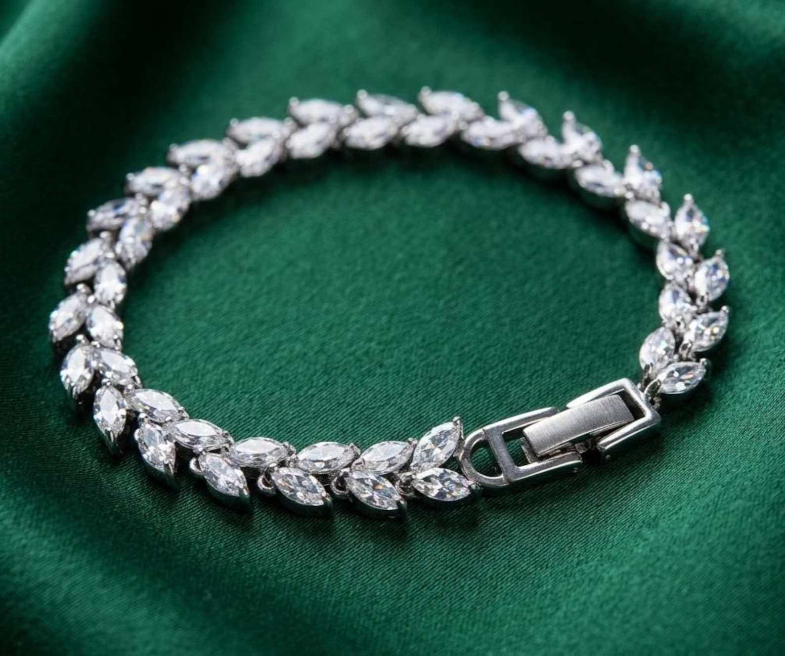 Simple Tennis Bracelet