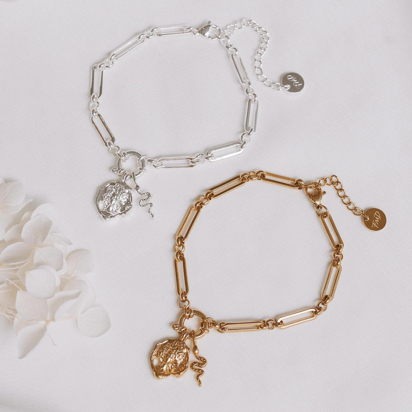 Silver Charm Bracelet