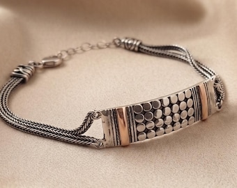 Oxidized Bohemian Bracelet — view 6