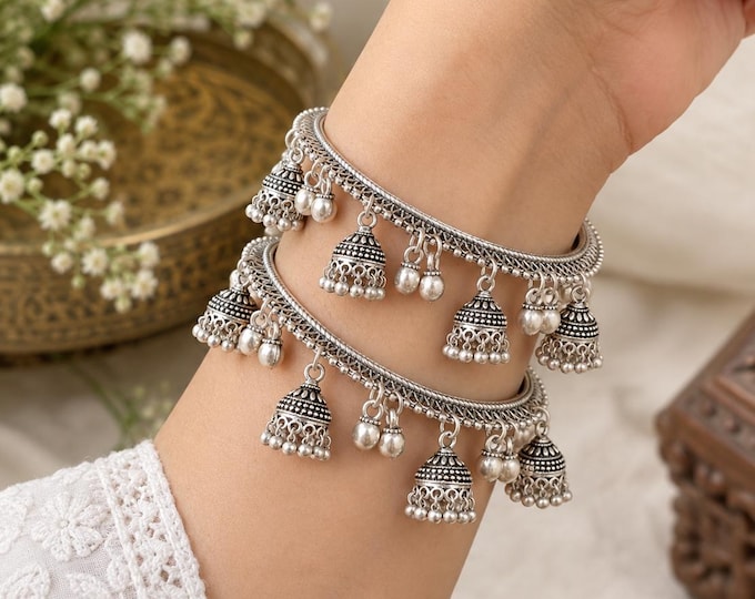 Classic Oxidized Bracelet — view 3