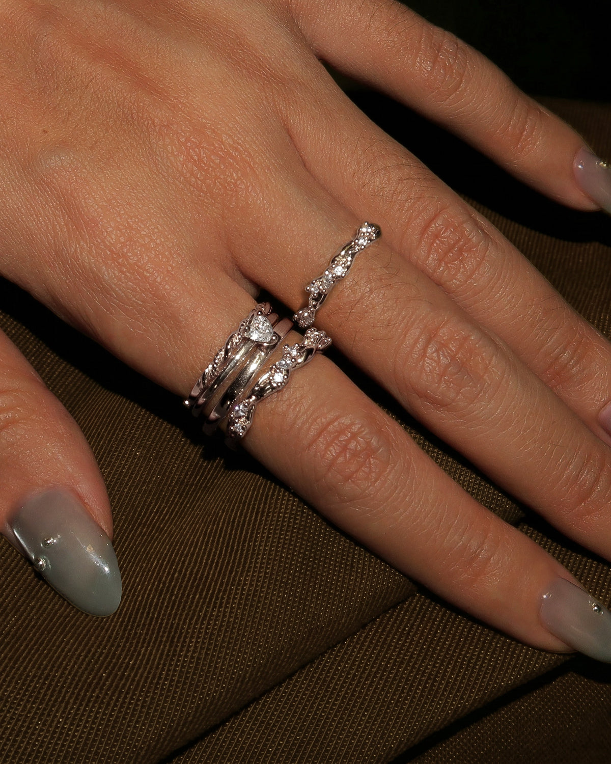 Delicate Silver Ring — view 3