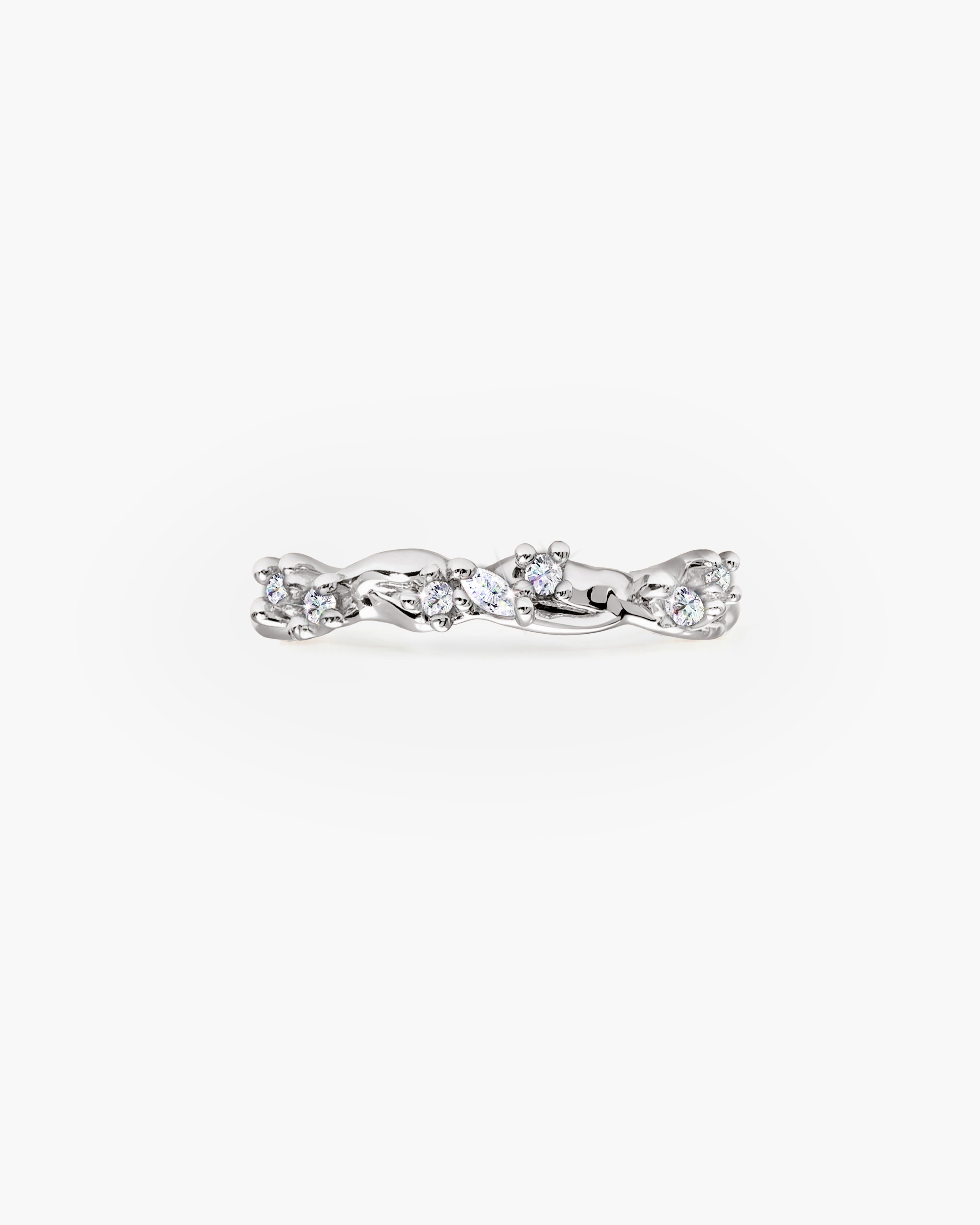 Delicate Silver Ring — view 4
