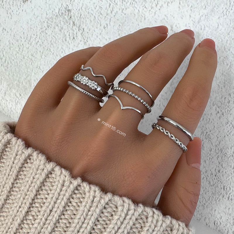 Modern Adjustable Ring — view 2