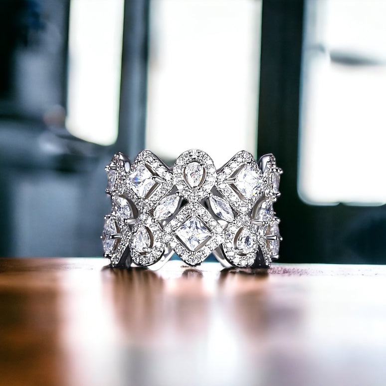 Fine CZ Ring — view 7