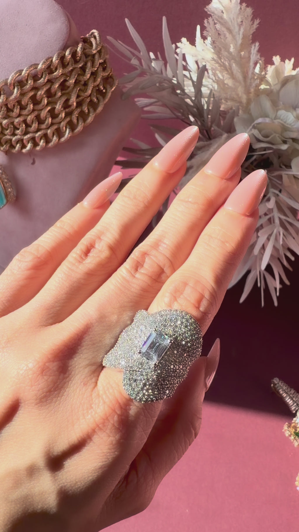 Modern CZ Ring — view 8