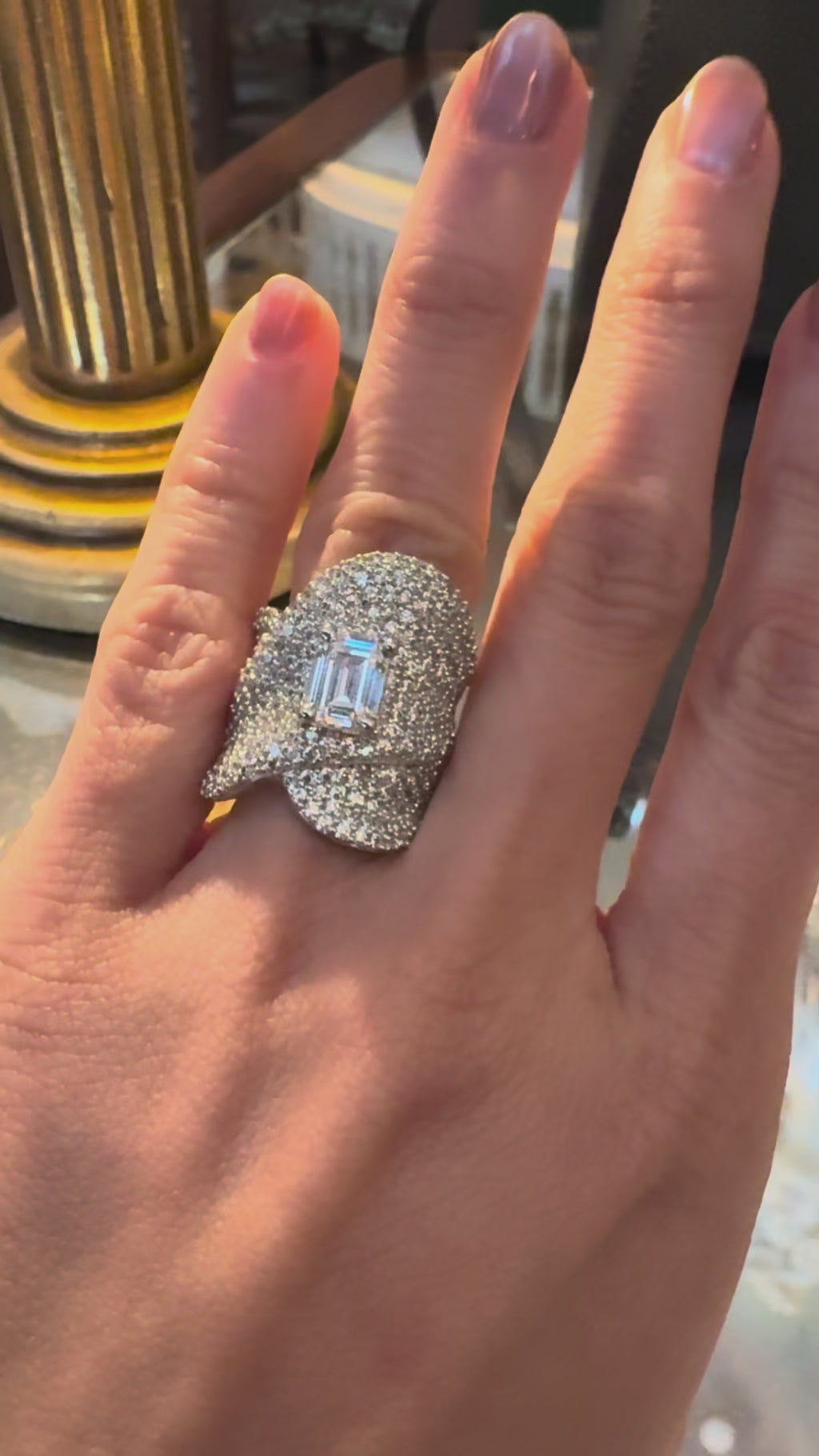 Modern CZ Ring — view 6