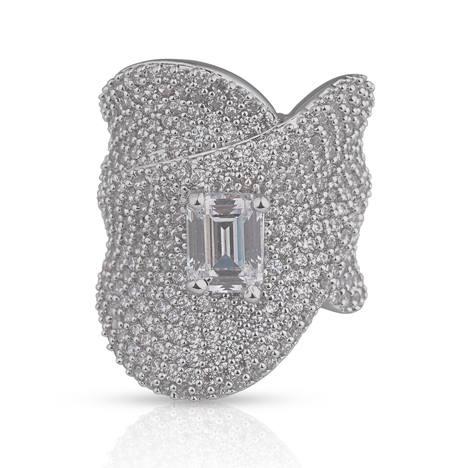 Modern CZ Ring