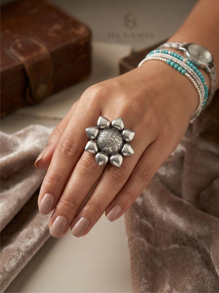 Heritage Silver Ring — view 2