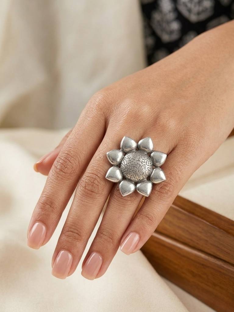 Heritage Silver Ring — view 6