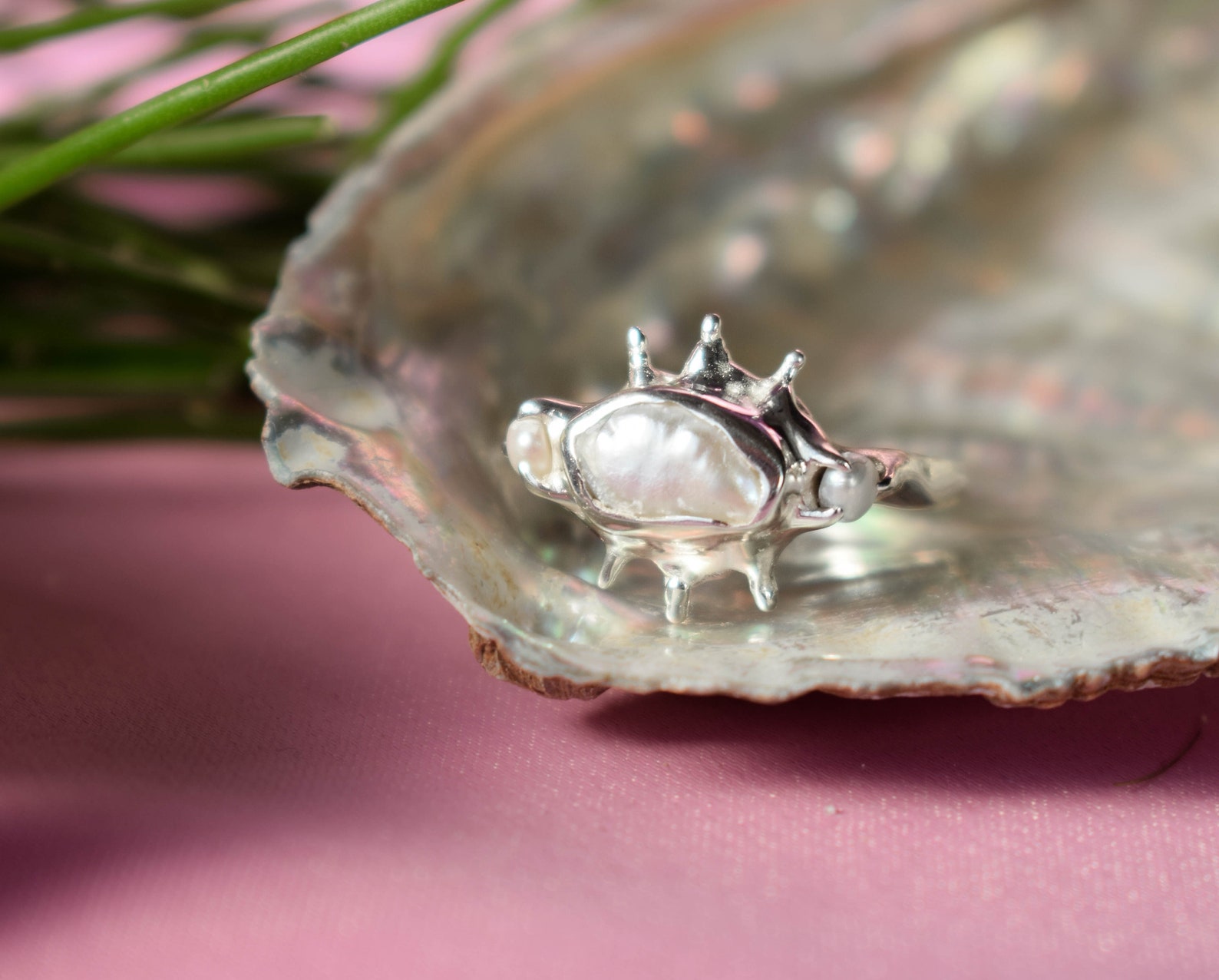 Birthstone Silver Ring — view 5