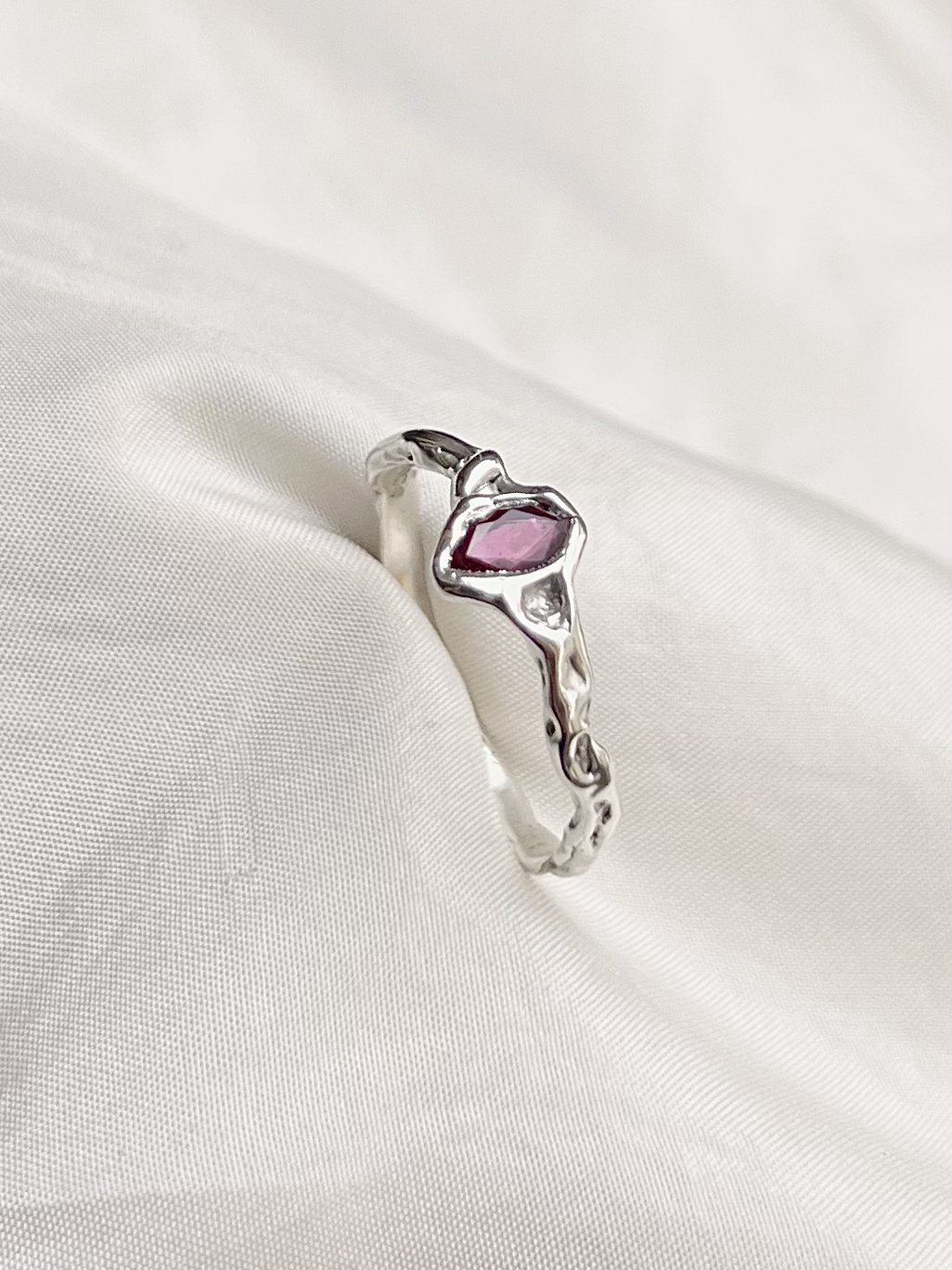 Delicate Birthstone Ring — view 3
