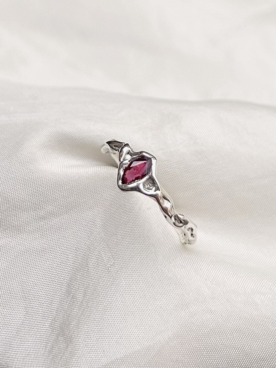 Delicate Birthstone Ring — view 4