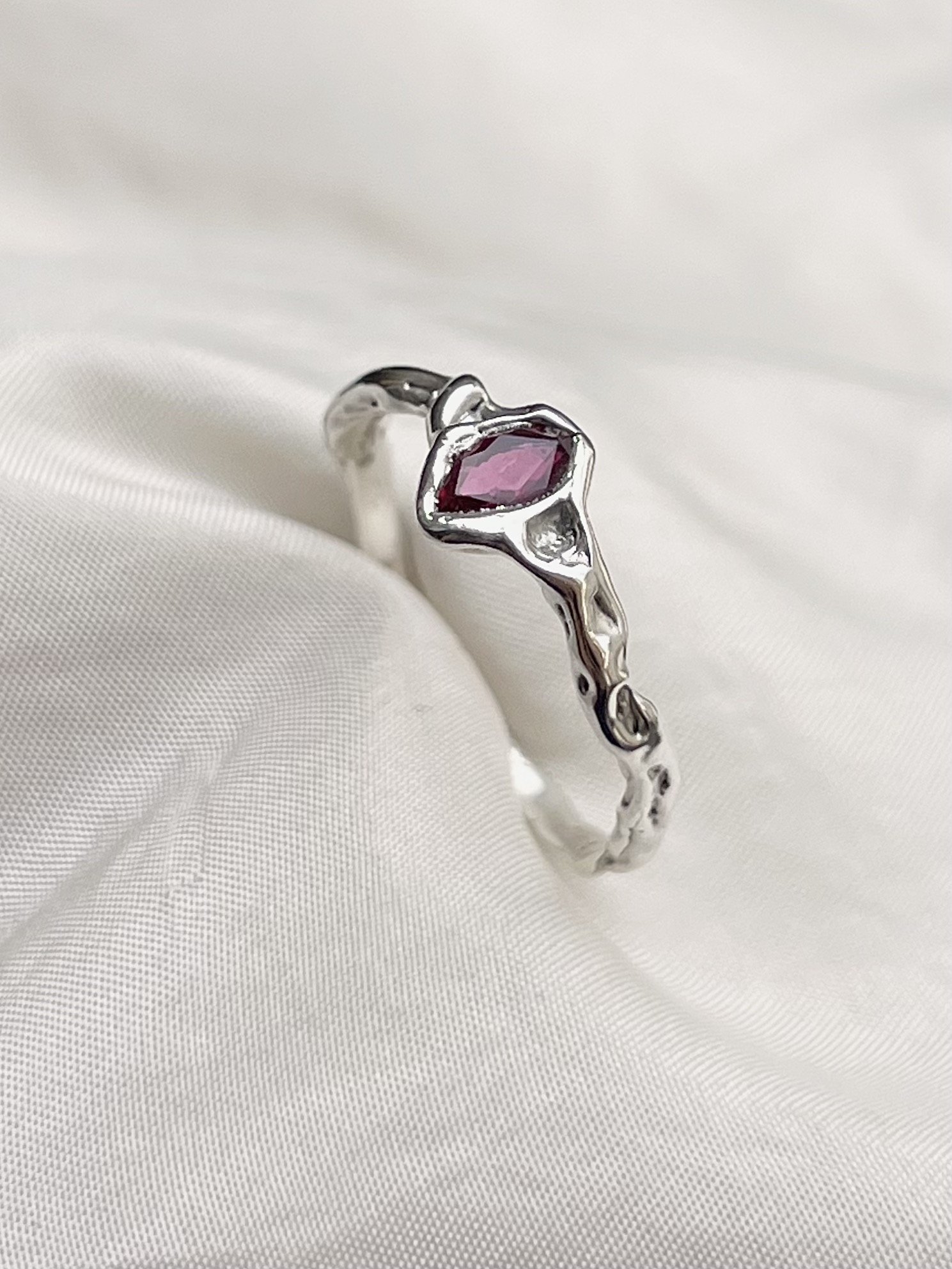 Delicate Birthstone Ring — view 5