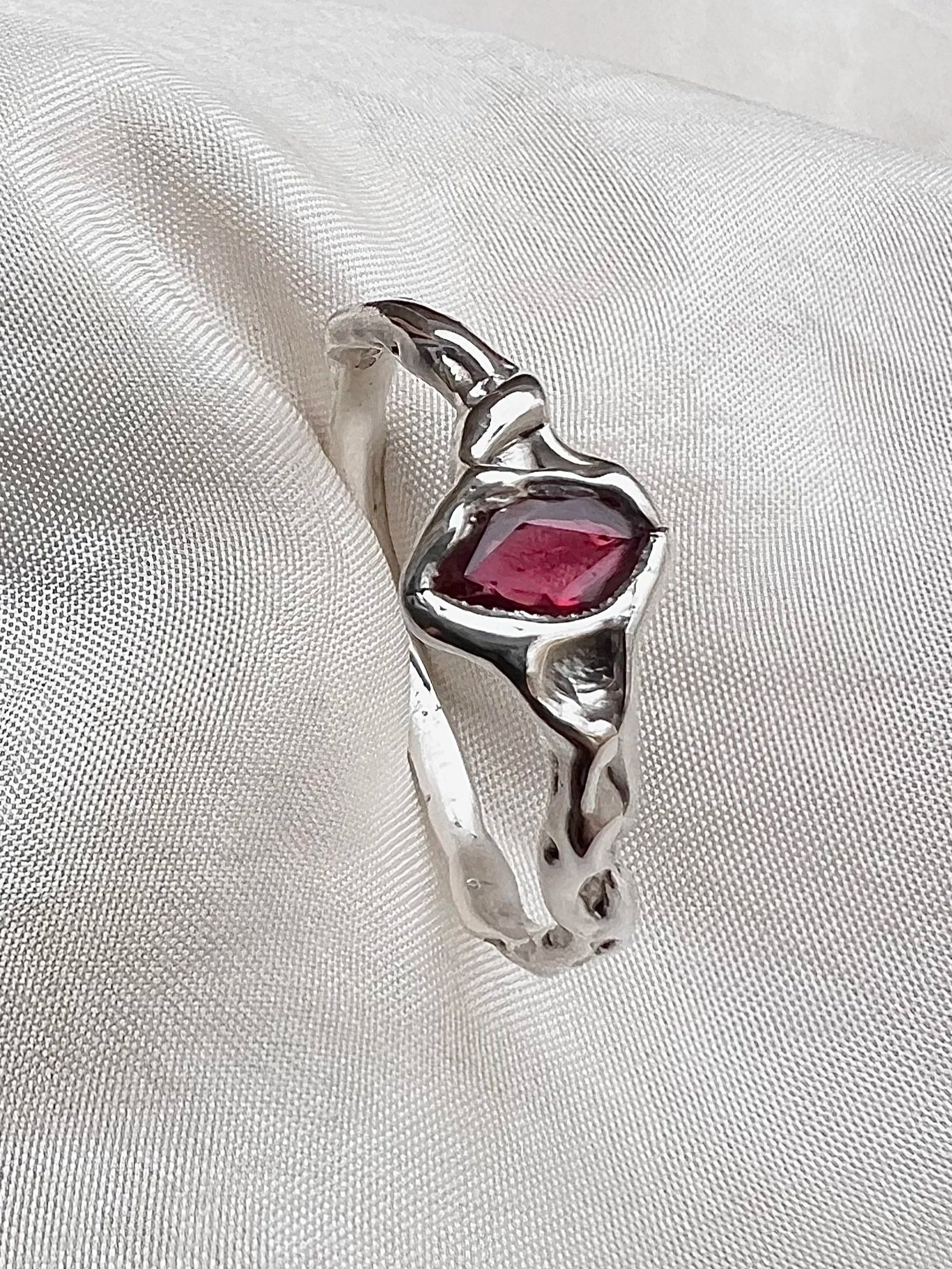 Delicate Birthstone Ring — view 2