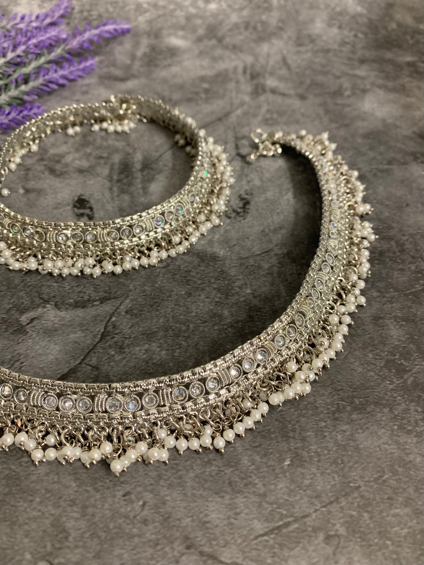 Ornate Bridal Payal — view 2