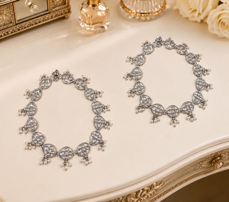 Antique Bridal Payal — view 4