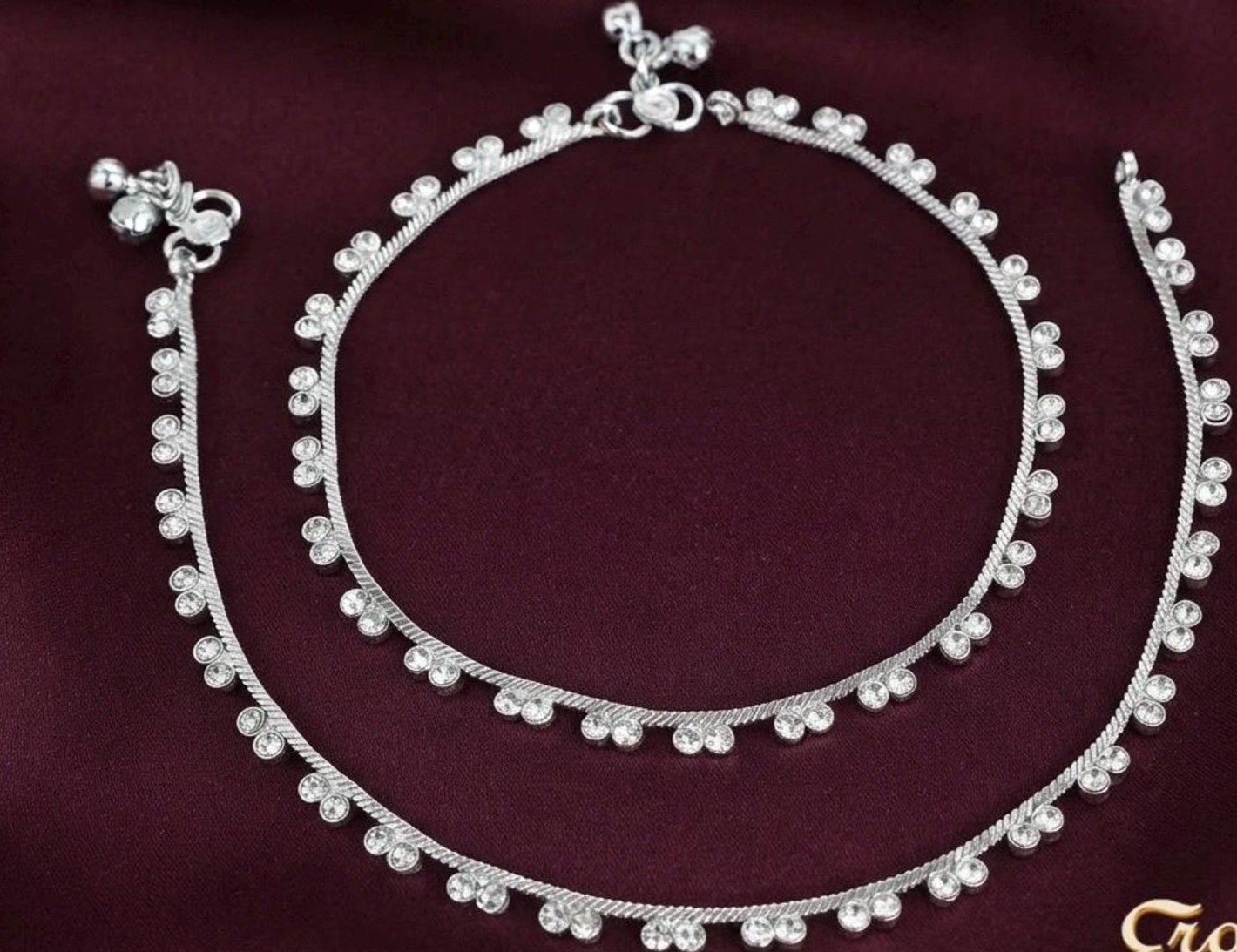 Layered Bell Anklet — view 2