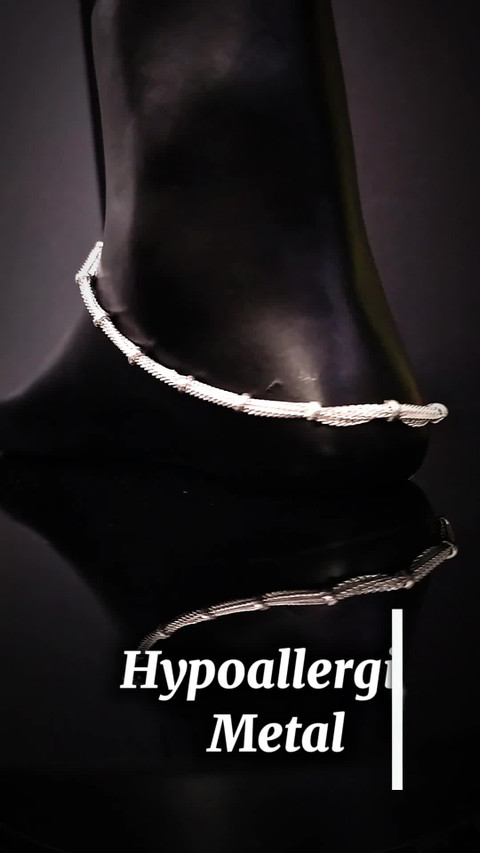 Simple Ghungroo Anklet — view 2