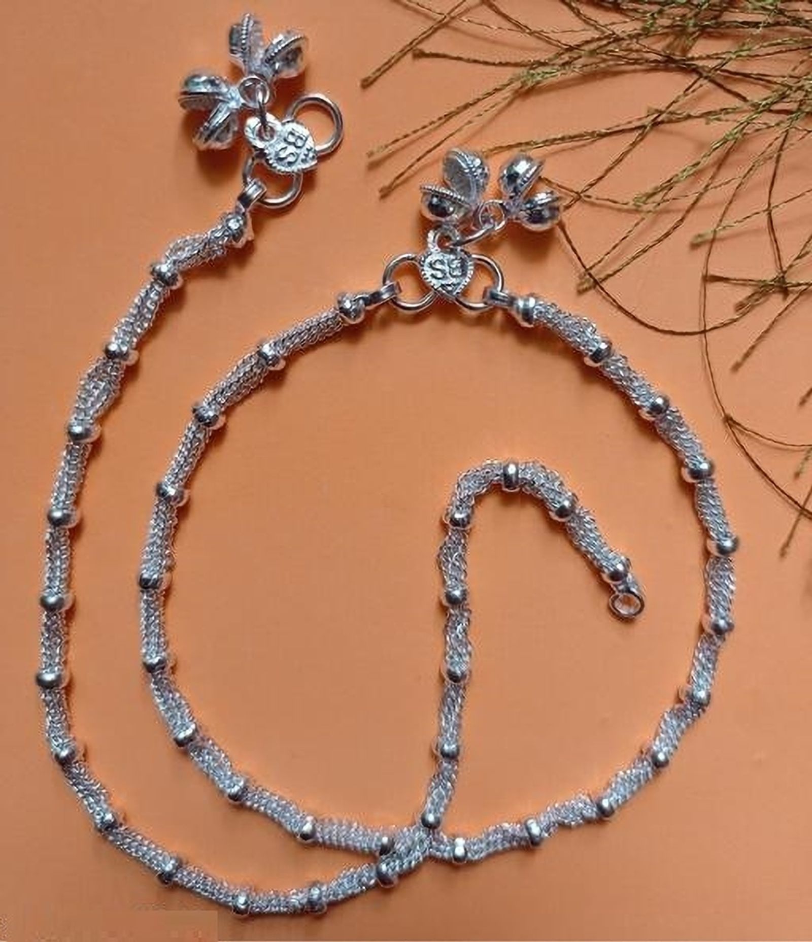 Simple Ghungroo Anklet — view 3