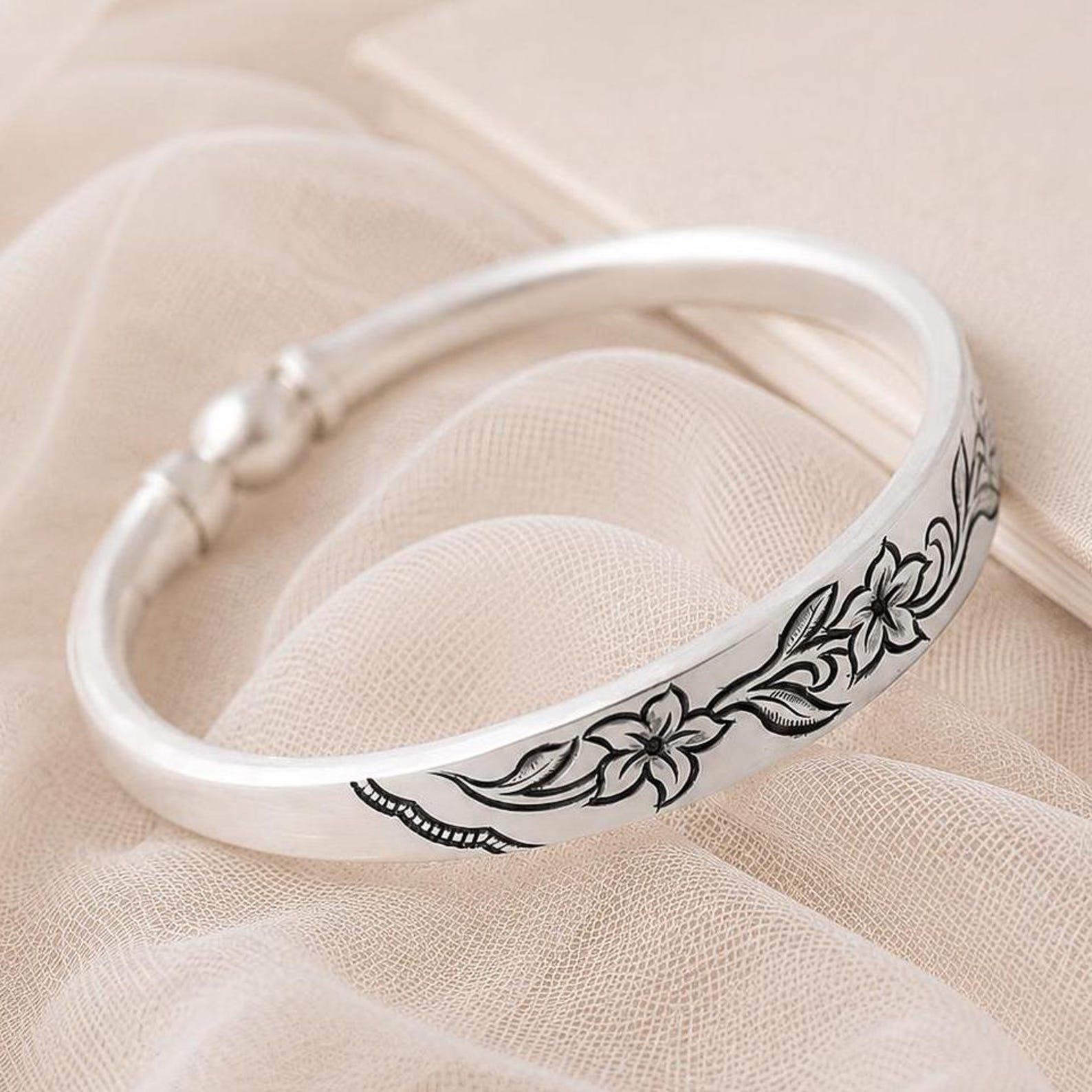 Everyday Silver Kada — view 5