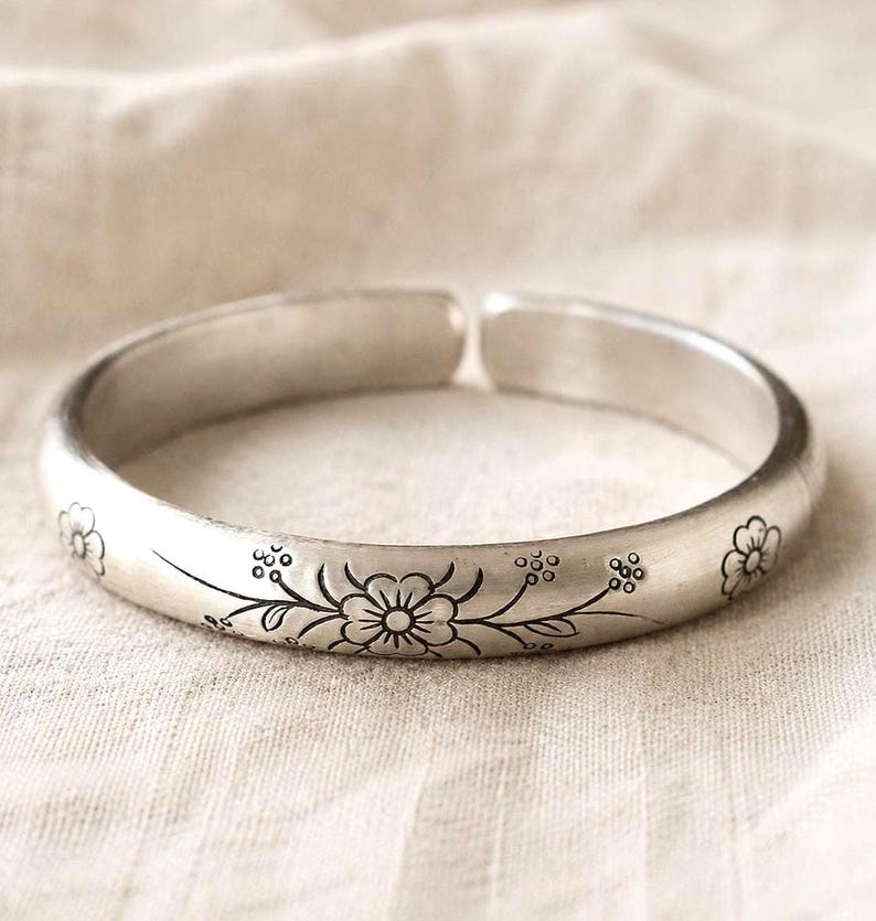 Womens Engraved Kada — view 5