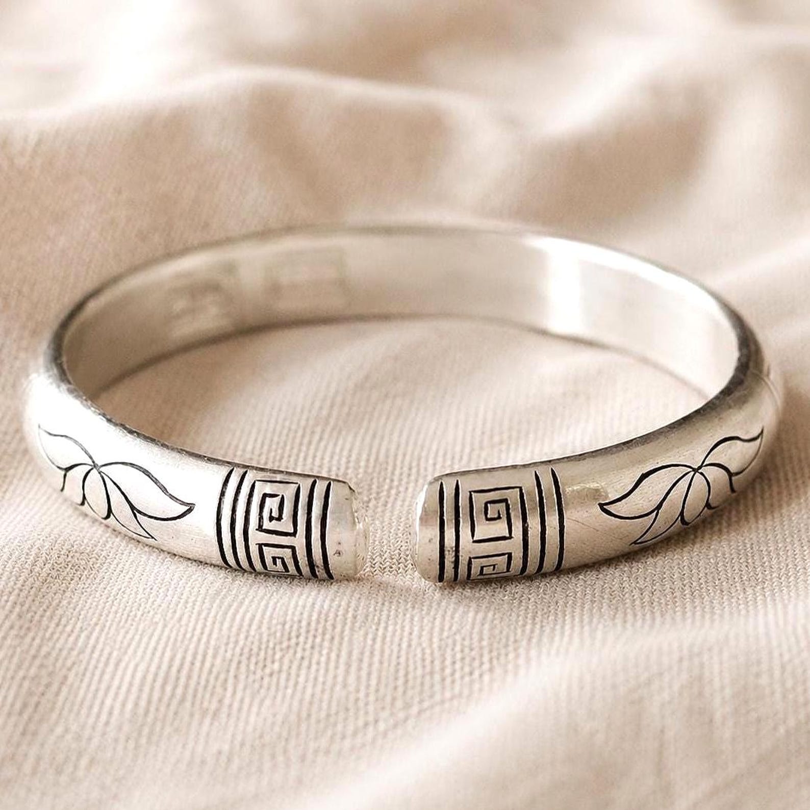 Womens Engraved Kada — view 8