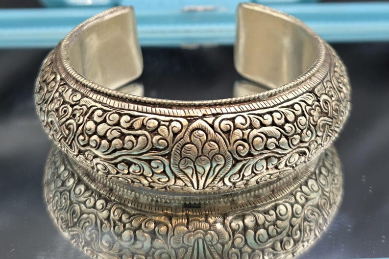 Antique Oxidized Kada — view 2